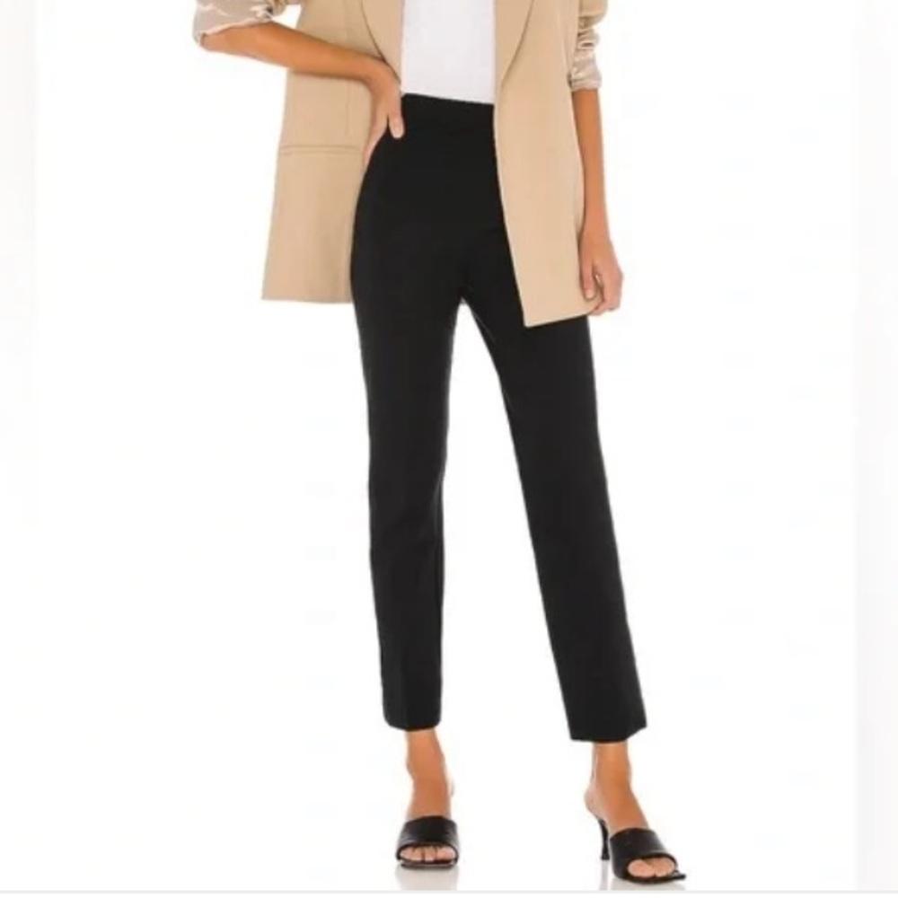 SPANX The Perfect Pant Black Split Ankle Petite Pull On Stretch